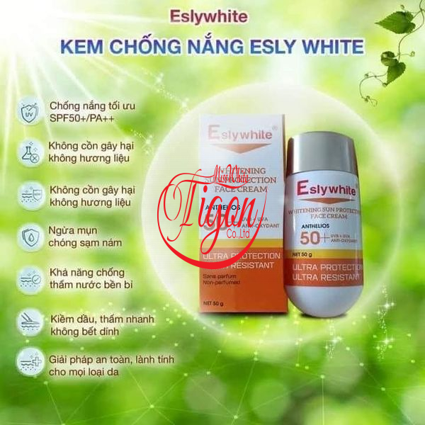 Kem chống nắng Esly White