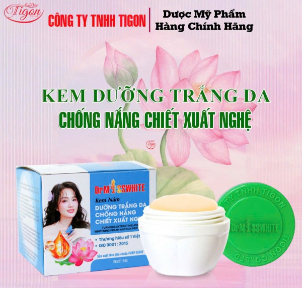 KEM DƯỠNG TRẮNG DA CHỐNG NẮNG CHIẾT XUẤT NGHỆ